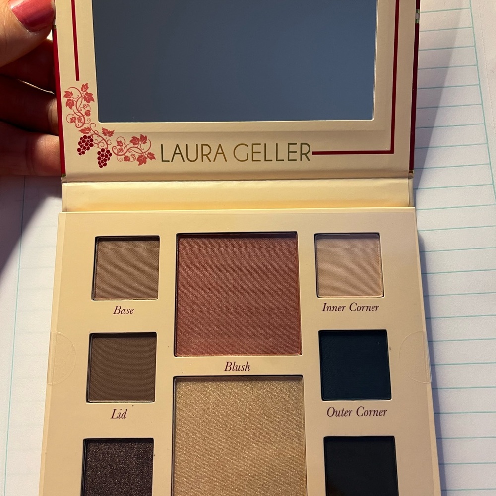 LAURA GELLER METRO MAGIC FACE PALETTE-EYESHADOW-BLUSH-HIGHLIGHTER - NEW Kit